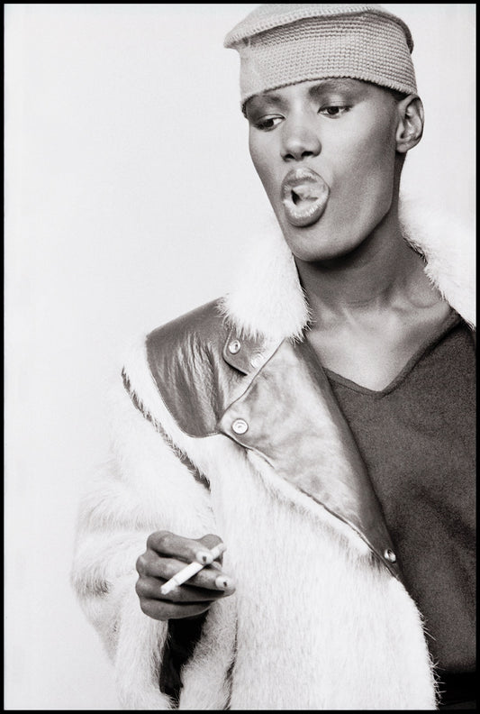 Grace Jones, NYC, 1982 by Carol Friedman