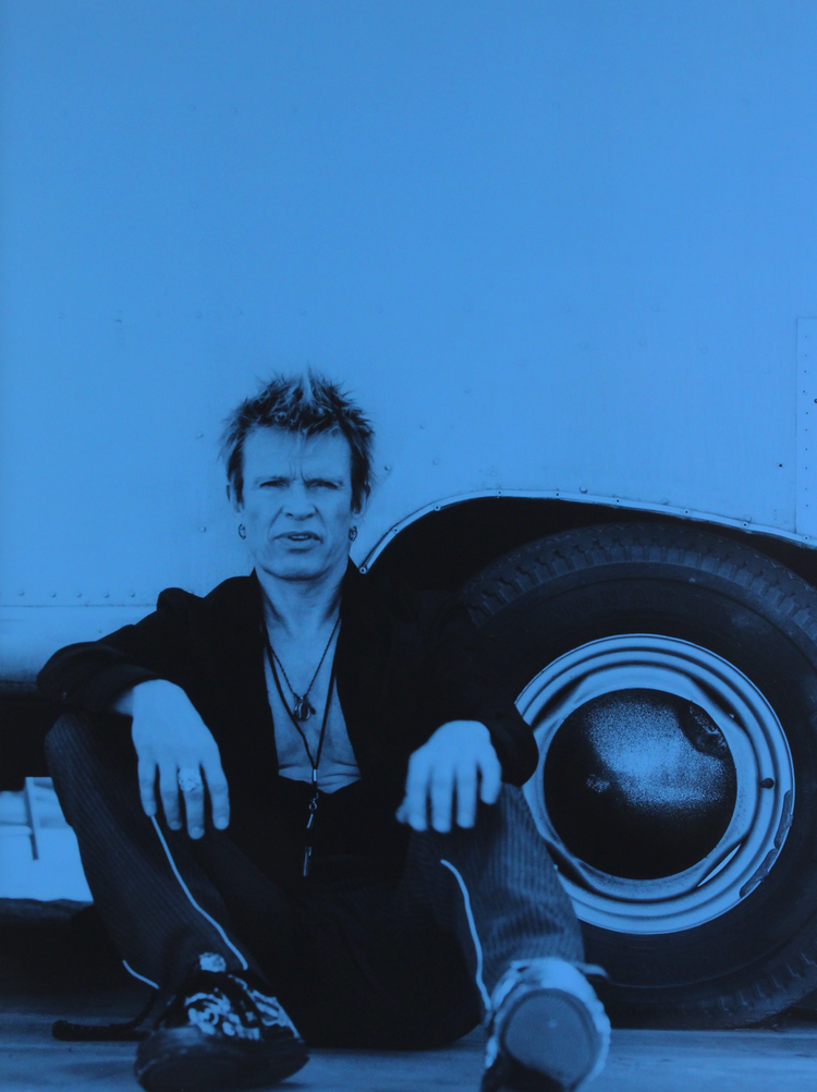 Billy Idol, Backstage, Los Angeles, 2008