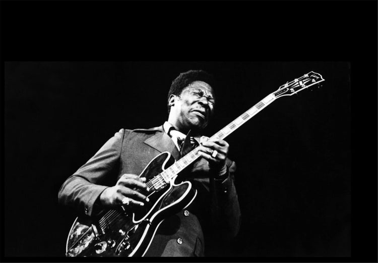 B.B. King, Rolling Stones Tour, Los Angeles, CA, 1969