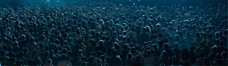 Blue Concert Crowd - Morrison Hotel Gallery