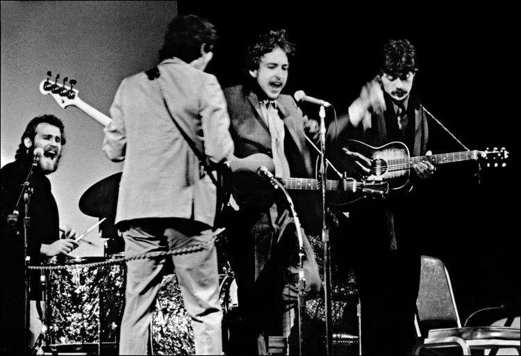 Bob Dylan and The Band, Woody Guthrie Memorial Concert, Carnegie Hall, 1968 - Morrison Hotel Gallery