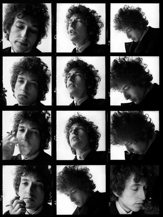 Bob Dylan, Contact Sheet, New York, 1965 - Morrison Hotel Gallery