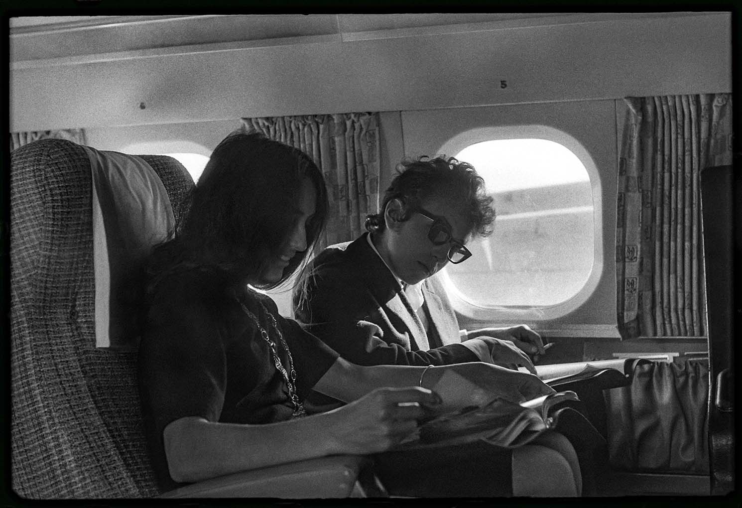 Bob Dylan & Joan Baez, Airplane Ride 1964