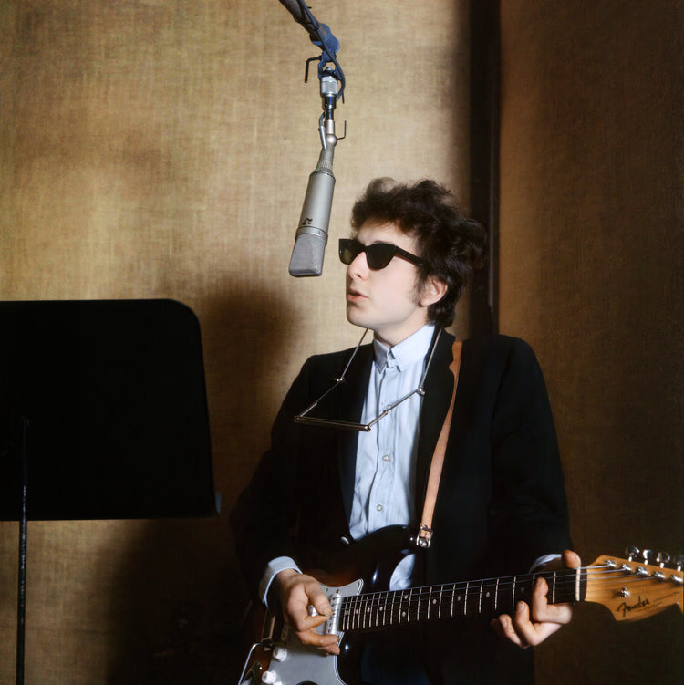 Bob Dylan, ‘Recording Bringing It All Back Home’ at Columbia Records Studio, NYC, 1965 - Morrison Hotel Gallery
