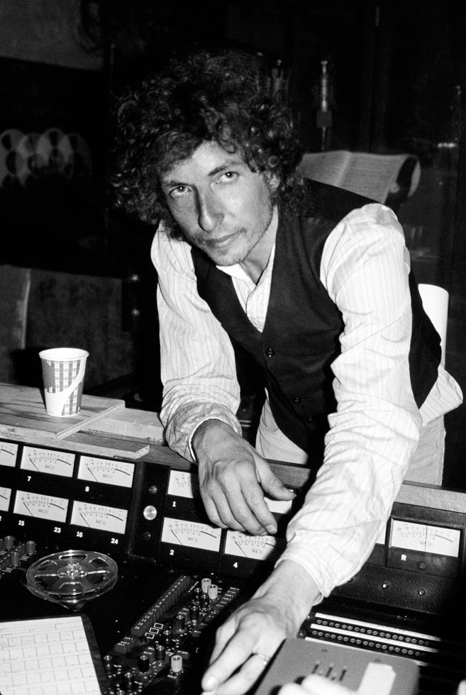 Bob Dylan, Secret Sound Studios, NYC, 1976 - Morrison Hotel Gallery