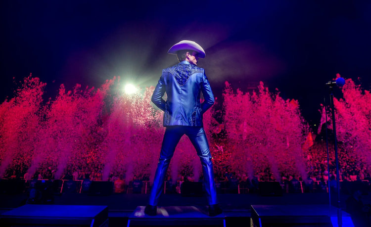 Brandon Flowers, The Killers, Glastonbury - Morrison Hotel Gallery