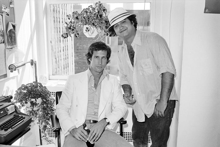 Chevy Chase and John Belushi, NYC, 1977 - Morrison Hotel Gallery