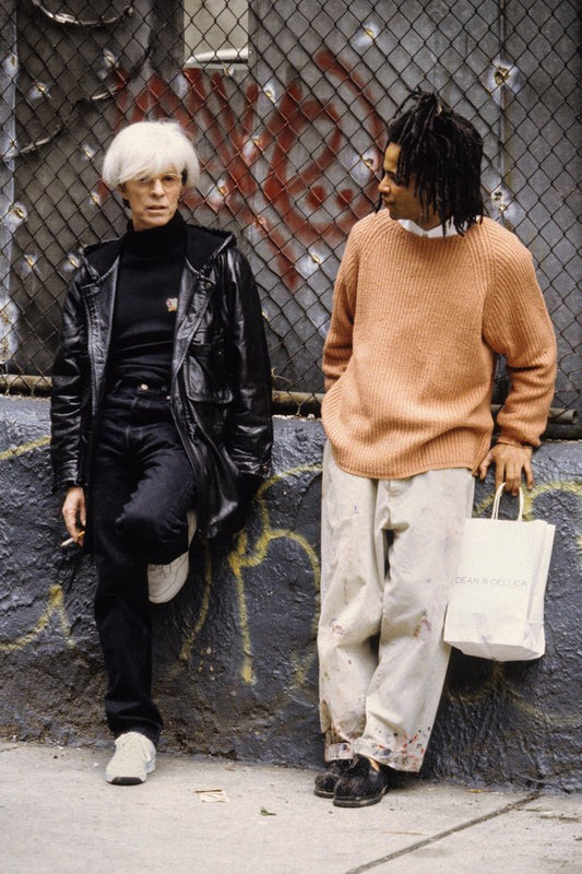 David Bowie and Jeffrey Wright on the set of "Basquiat", 1995 - Morrison Hotel Gallery