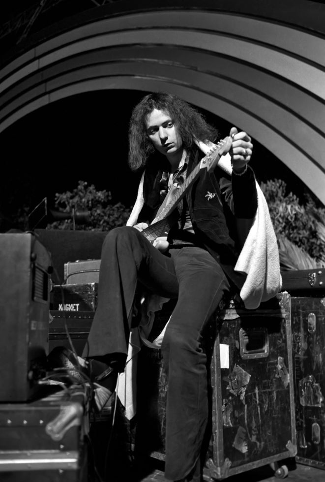 Deep Purple, Ritchie Blackmore performing at California Jam, 1974 - Morrison Hotel Gallery