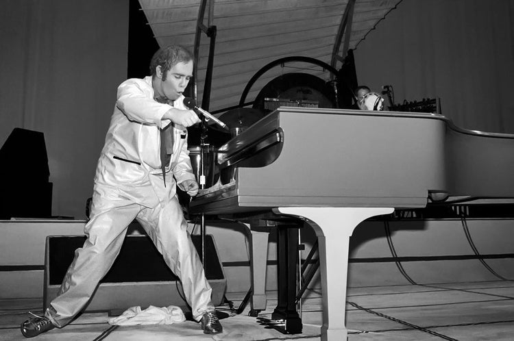 Elton John performing at The Palladium, NYC, 1980 - Morrison Hotel Gallery