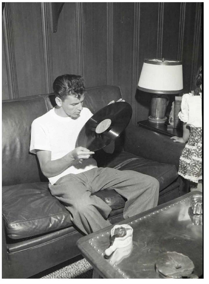 Frank Sinatra at Home in Toluca Lake, CA - Morrison Hotel Gallery