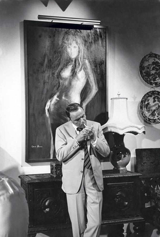 Frank Sinatra on Movie Set, 1968 - Morrison Hotel Gallery