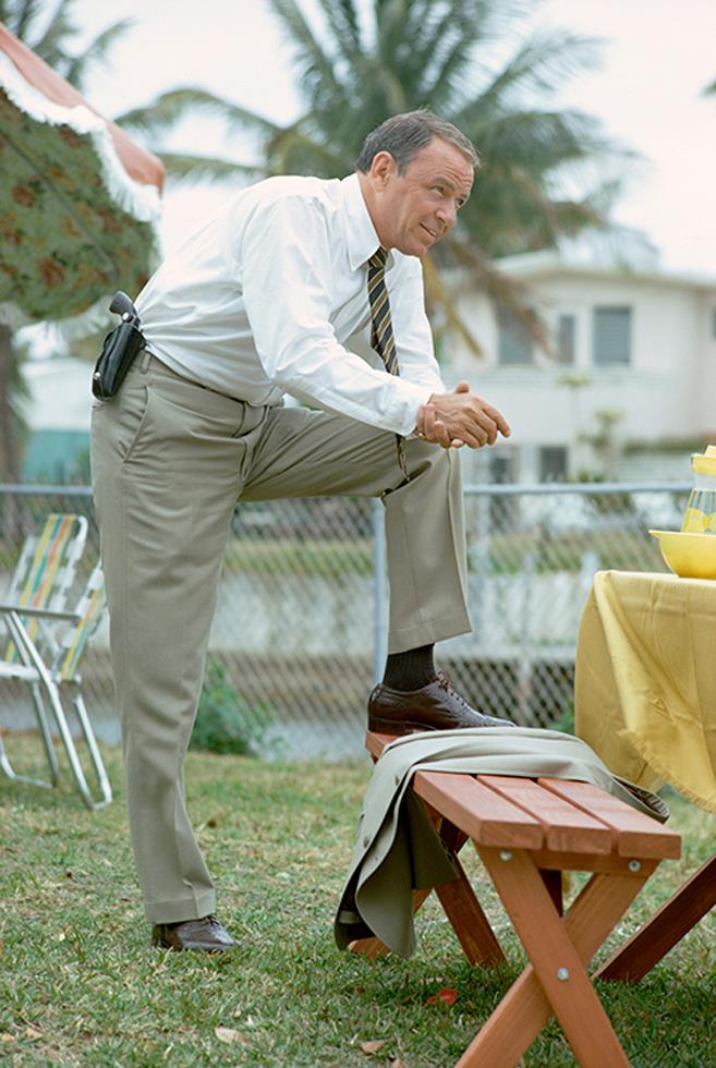 Frank Sinatra on Movie Set - Morrison Hotel Gallery