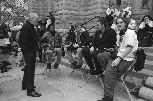 George Carlin, Chris Rock, Matt Damon, Ben Affleck & Jason Lee, Dogma, 1998 - Morrison Hotel Gallery