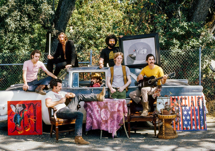 Grateful Dead, "Live/Dead" album liner photo outtake, September 1969. - Morrison Hotel Gallery