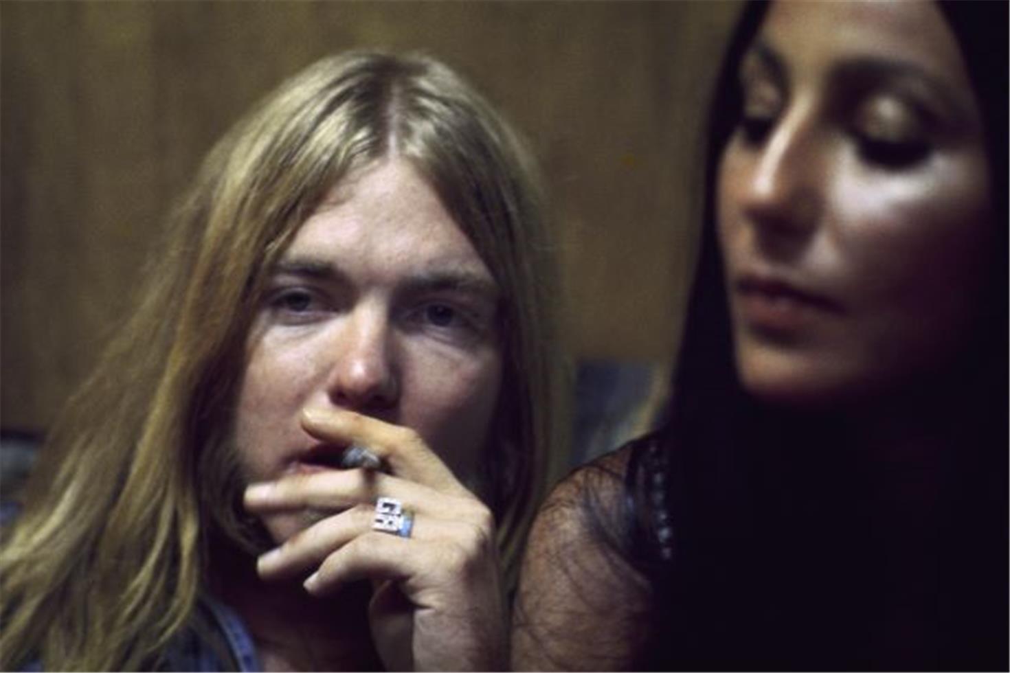 cher smoking cigarettes sitting on her bed a cigarette 8b20-9085 One thing about Cher, she