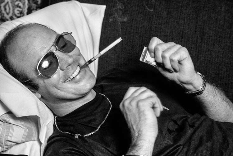 Hunter S. Thompson at the Grammercy Park Hotel, NYC, 1977 - Morrison Hotel Gallery