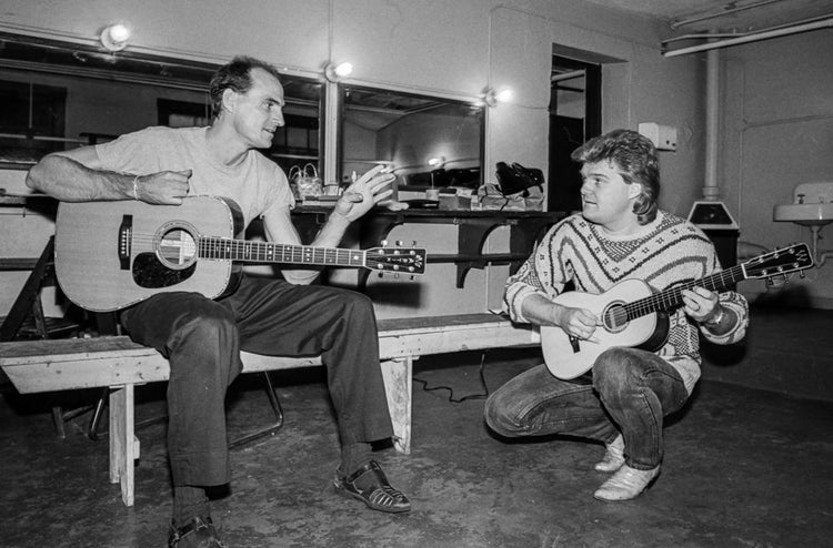 James Taylor and Ricky Skaggs, 1986 - Morrison Hotel Gallery