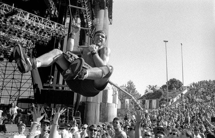 Jeff Ament, Pearl Jam, Lollapalooza, 1992 - Morrison Hotel Gallery