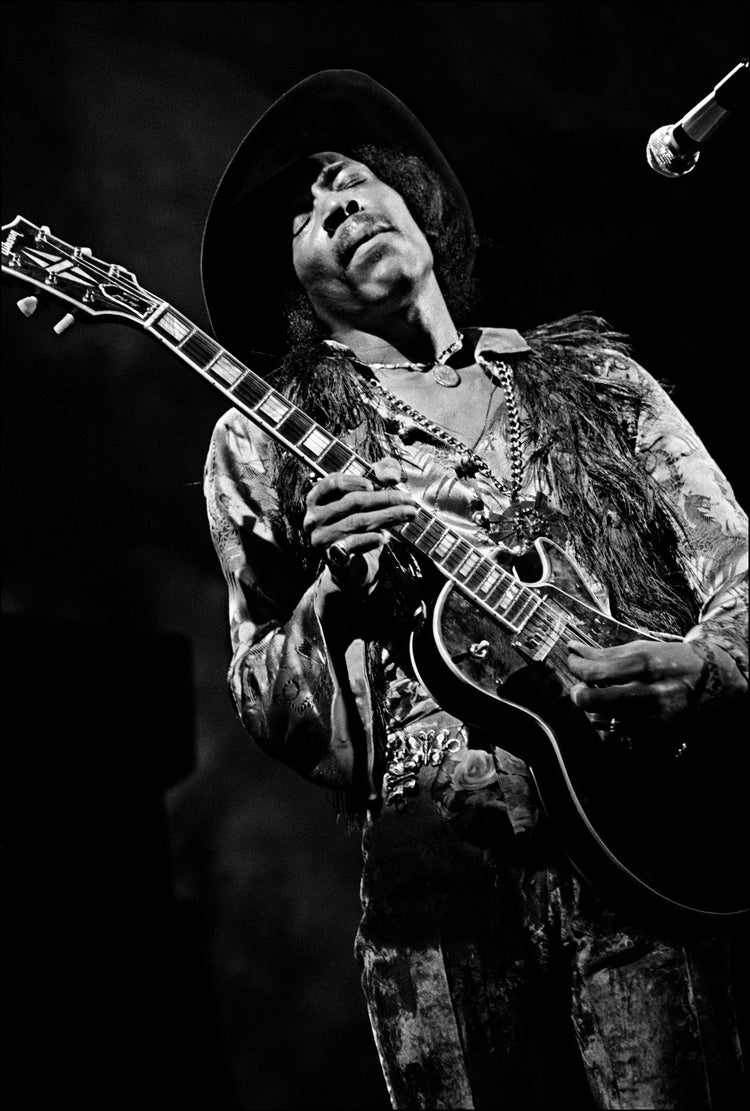 Jimi Hendrix, Gibson Les Paul, The Fillmore East, NYC, 1968 - Morrison Hotel Gallery