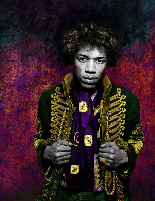 Jimi Hendrix, Green Jacket - Morrison Hotel Gallery
