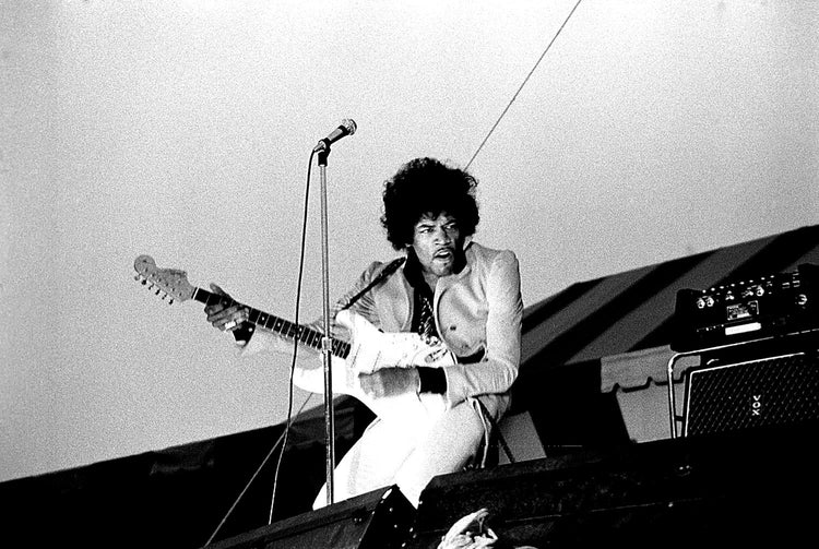 Jimi Hendrix, On Stage, Forest Hills, 1967 - Morrison Hotel Gallery