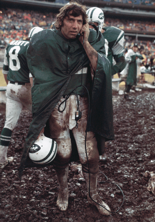 Joe Namath, NY Jets vs Buffalo Bills, Shea Stadium, Flushing, NY, 1974 - Morrison Hotel Gallery