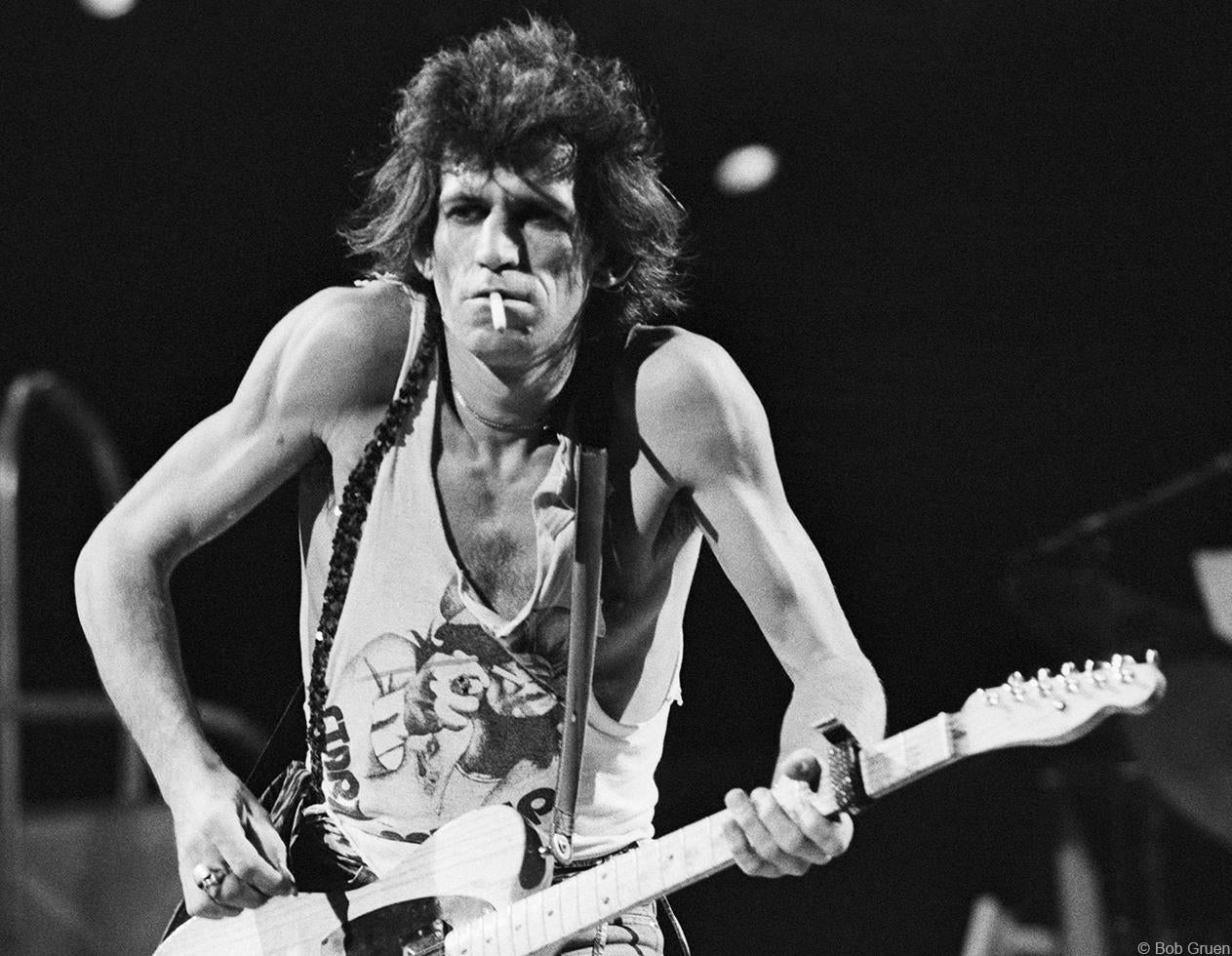 Keith Richards, NYC, 1981