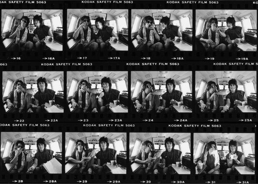 Keith Richards & Ronnie Woods, New Barbarians Tour, 1979 - Morrison Hotel Gallery