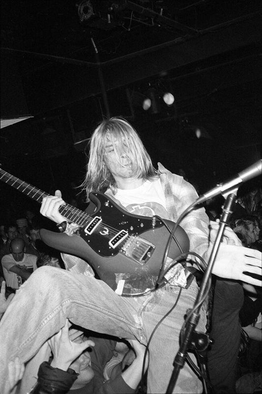 Kurt Cobain, Nirvana, Cambridge, MA, 1990 - Morrison Hotel Gallery