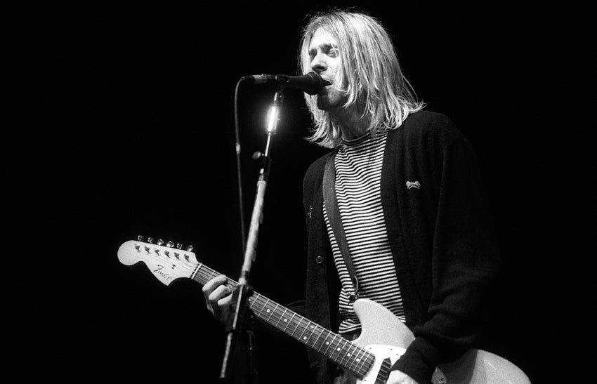 Kurt Cobain, Nirvana, The Coliseum, NYC, 1993