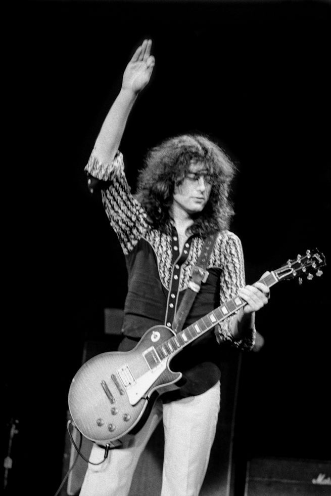 Led Zeppelin, Jimmy Page, 1975 - Morrison Hotel Gallery
