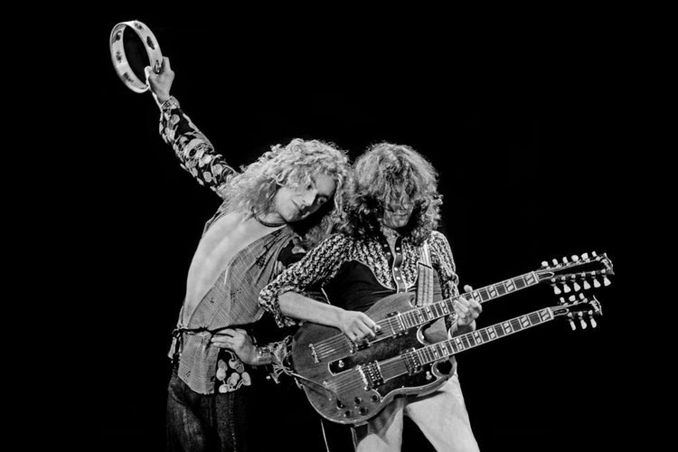 Led Zeppelin, Robert Plant and Jimmy Page, 1975 - Morrison Hotel Gallery