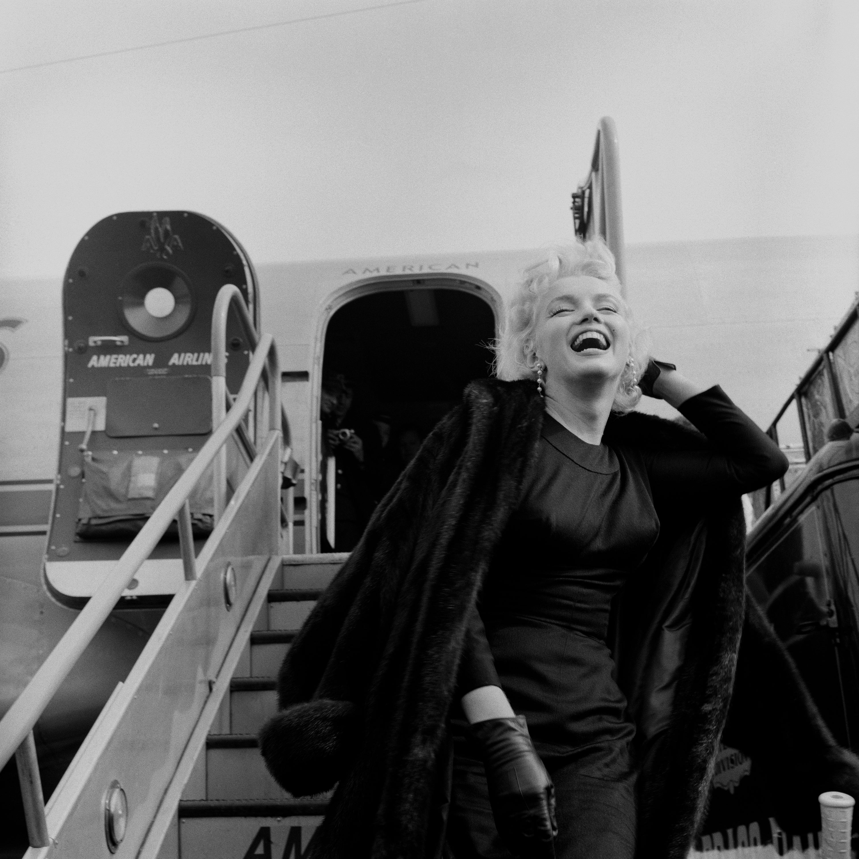 Marilyn Monroe, American Airlines, 1956