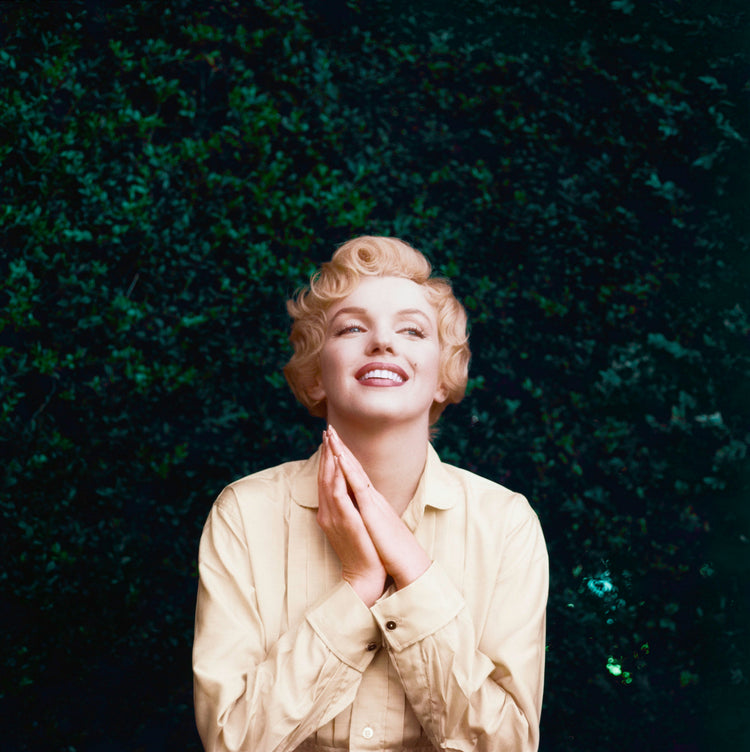 Marilyn Monroe, Hair Test, Hands Together, London, 1956 - Morrison Hotel Gallery