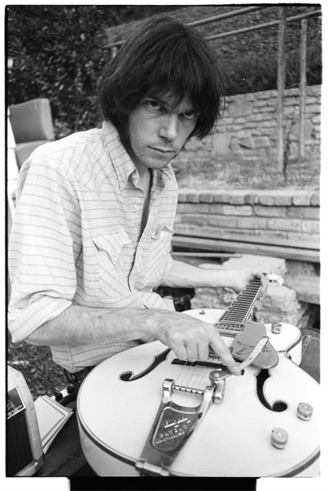 Neil Young, CSNY Rehearsal, 1969 - Morrison Hotel Gallery