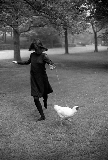 Peggy Moffitt with Chicken, New York, 1964 - Morrison Hotel Gallery