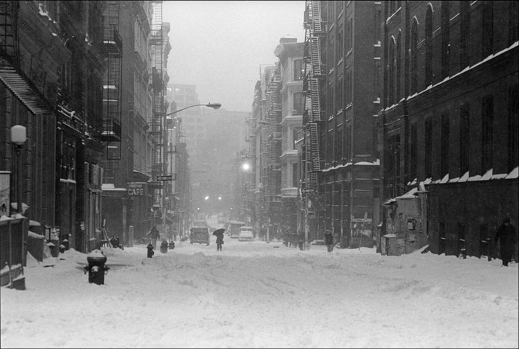 Prince Street Blizzard, SoHo, NYC - Morrison Hotel Gallery