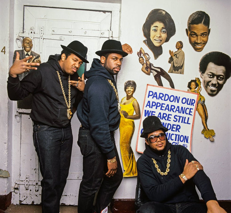 Run - DMC backstage at the Apollo Theatre, NYC, 1987 - Morrison Hotel Gallery
