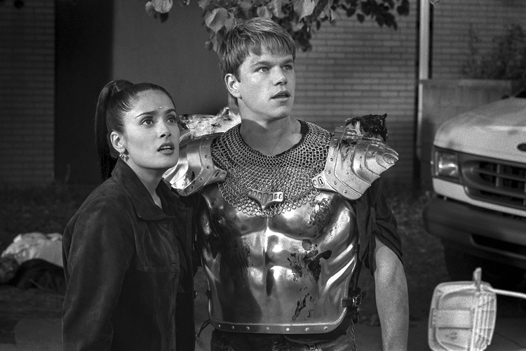 Salma Hayek & Matt Damon, Dogma, 1998 - Morrison Hotel Gallery