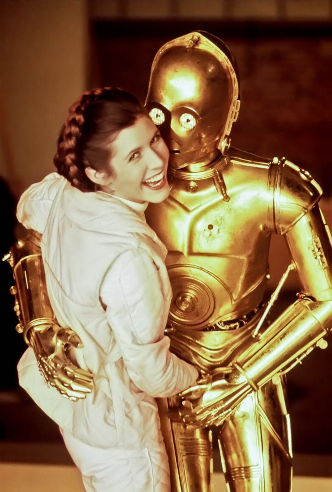 Star Wars, Carrie Fisher and C - 3PO, 1979 - Morrison Hotel Gallery