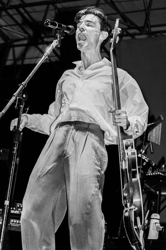 Talking Heads, David Byrne, Live, 1982 - Morrison Hotel Gallery