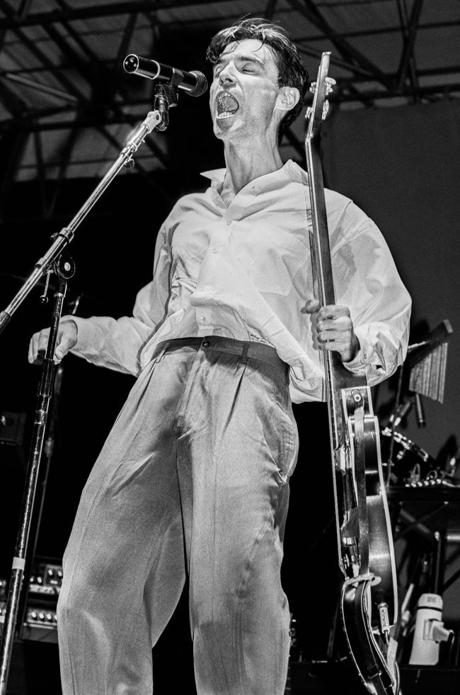 Talking Heads, David Byrne, Live, 1982 - Morrison Hotel Gallery
