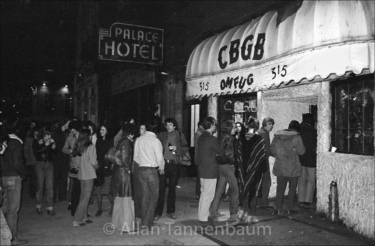 Television Fans Outside CBGB, NYC, 1977 - Morrison Hotel Gallery