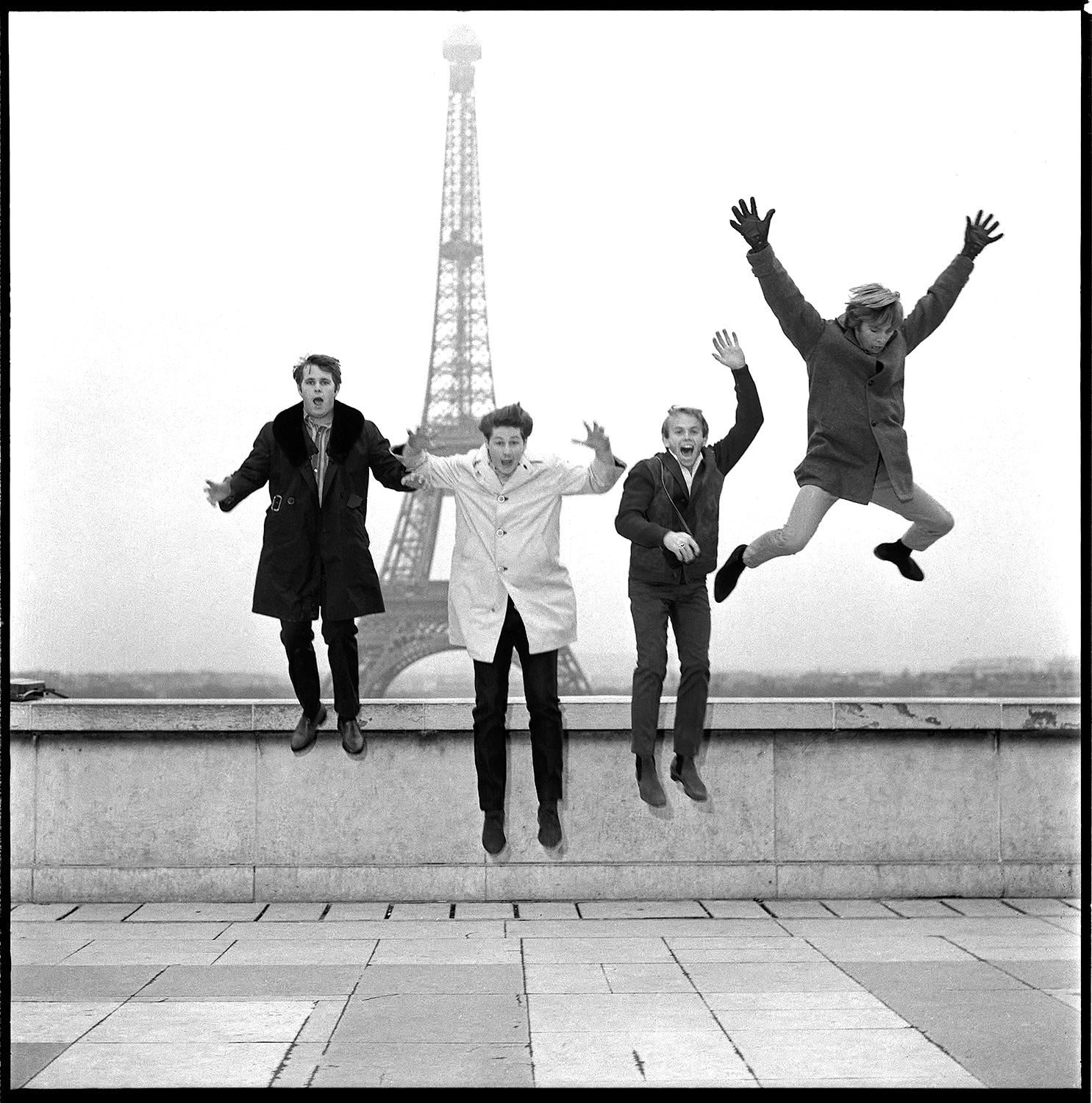 The Beach Boys first European Tour - Paris jumping at the Eiffel Tower - Morrison Hotel Gallery