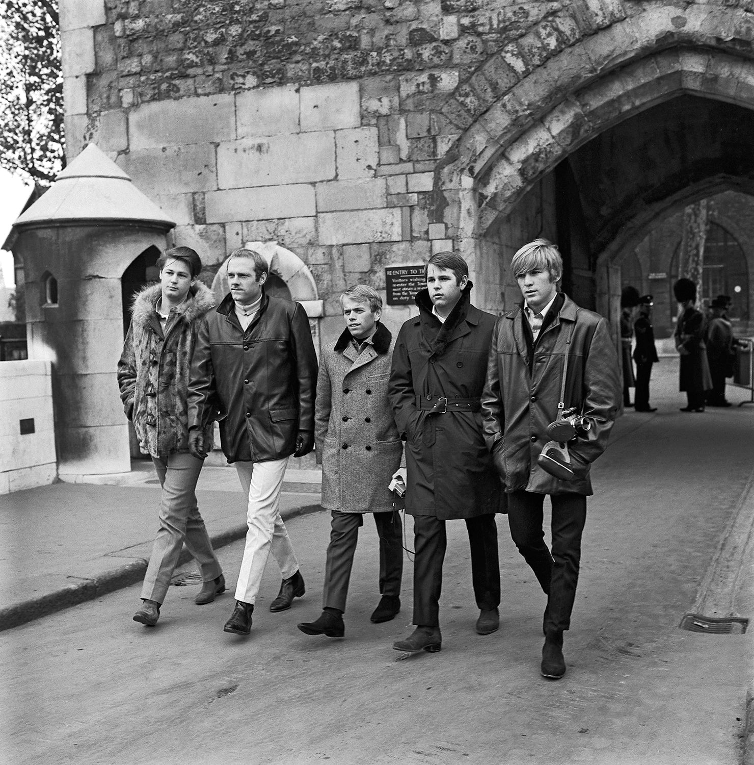 The Beach Boys in London - Leaving the tower - Morrison Hotel Gallery