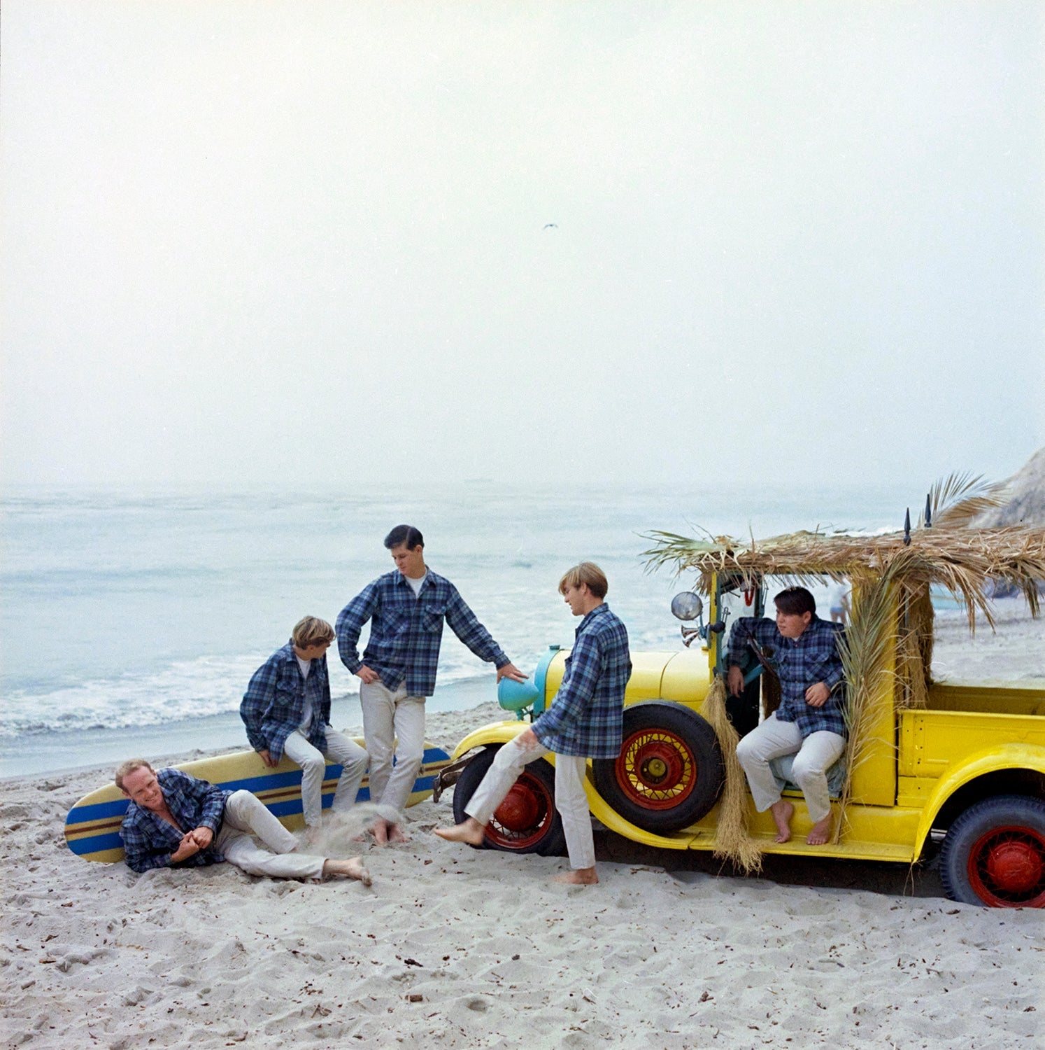 The Beach Boys, Paradise Cove Chilling on the beach - Morrison Hotel Gallery