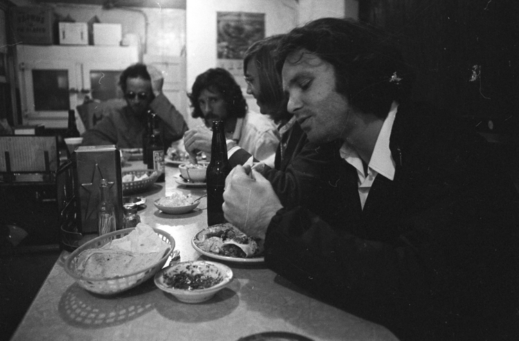 The Doors at Luckys Restaurant, Venice Beach, CA 1969 - Morrison Hotel Gallery