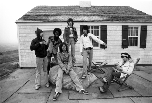 The Rolling Stones at Andy Warhol's Montauk estate - Morrison Hotel Gallery