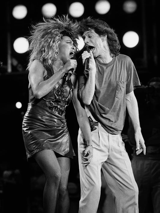 Tina Turner and Mick Jagger, Philadelphia, PA, 1985 - Morrison Hotel Gallery